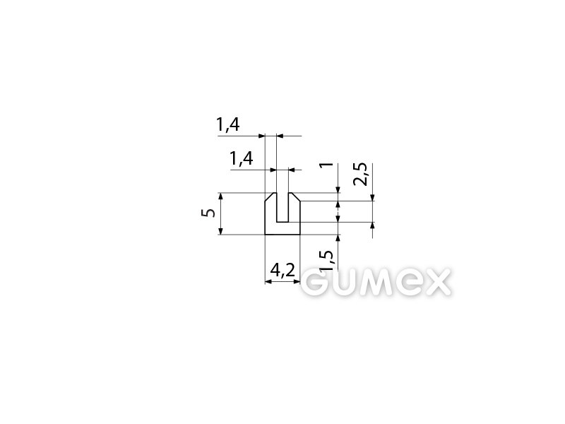 SILIKONPROFILE U-FORM